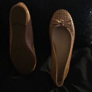 Michael kors leather slide ins